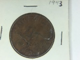 1943 Australia Penny