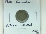 1920 Canada Silver Nickel