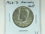 1968 – D Kennedy Half Dollar