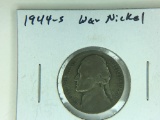 1944 – S Silver War Nickel