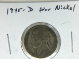 1945 – D Silver War Nickel