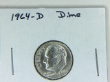 1964 D Roosevelt Dime