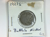 1927 – S Buffalo Nickel