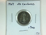 1907 20 Centavos