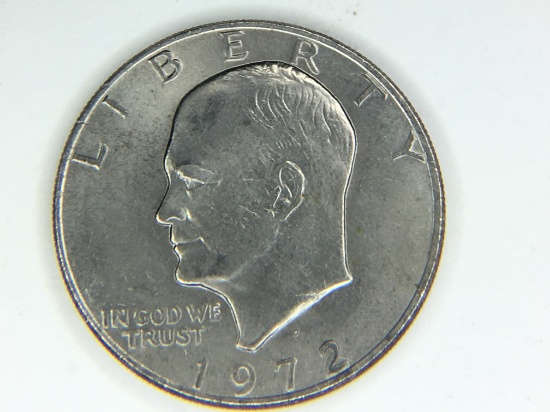 1972 D Eisenhower Dollar