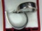 .925 Sterling Silver Ladies Large Hoop Earrings