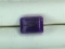 .72 Carat Emerald Cut Amethyst