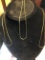 (3) Gold Filled S Design Necklaces