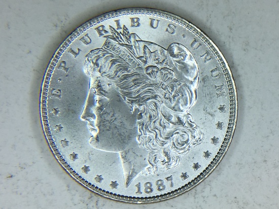 1887 Morgan Silver Dollar