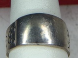 .925 Sterling Silver Unisex Ring