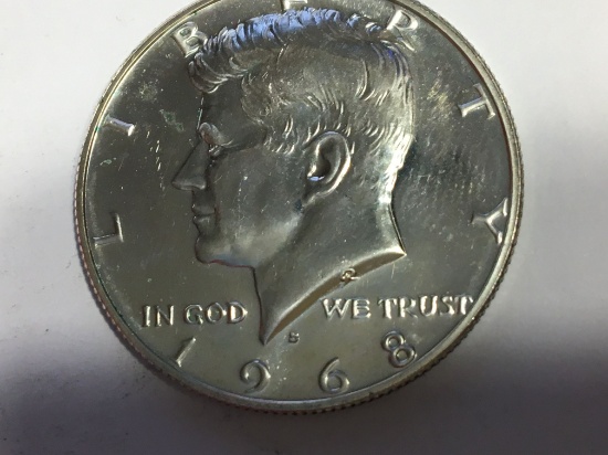 1968 S Kennedy Half Dollar