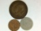 1936 British 1 Penny, 1918 Filipenas Centavos, 1867-1967 Canada 1 Cent