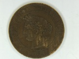 1891 French Centimes