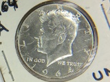 1964 Silver Kennedy 1/2 Dollar