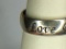 .925 Sterling Silver Ladies Love – Dream – Believe Band