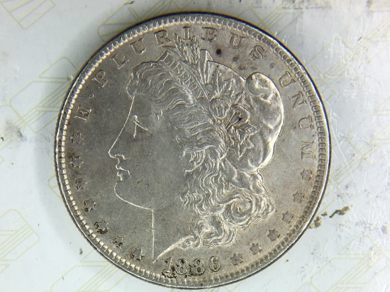 1886 Morgan Dollar