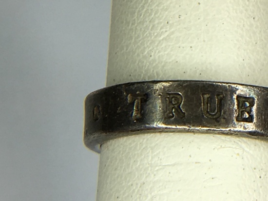 .925 Sterling Silver Ladies Ring – True Love Waits