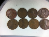 (8) Lincoln Cents