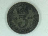 1920 3 Pence Great Britain