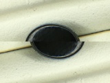 1.46 Carat Oval Cut Black Onyx
