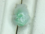 2.81 Carat Carved Frog Jade