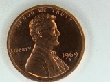 1969 S Lincoln Cent