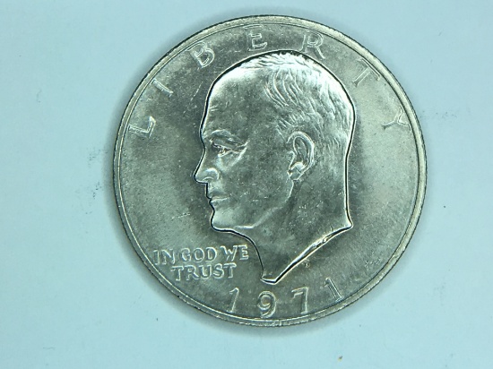 1971 D Eisenhower Dollar