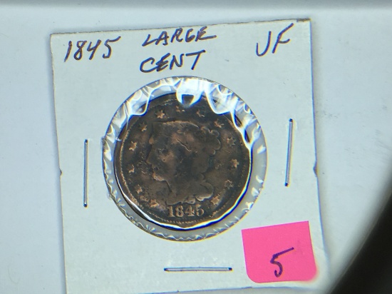 1845 Large Cent