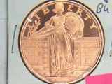 2011 Liberty 1 Ounce Copper