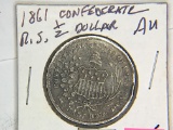 1861 Confederate Half Dollar (restrike)
