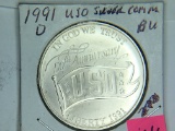 1991 D Uso 1 Ounce Silver