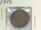 1905 V Nickel