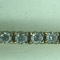 .925 Sterling Silver Bracelet With Gold Overlay