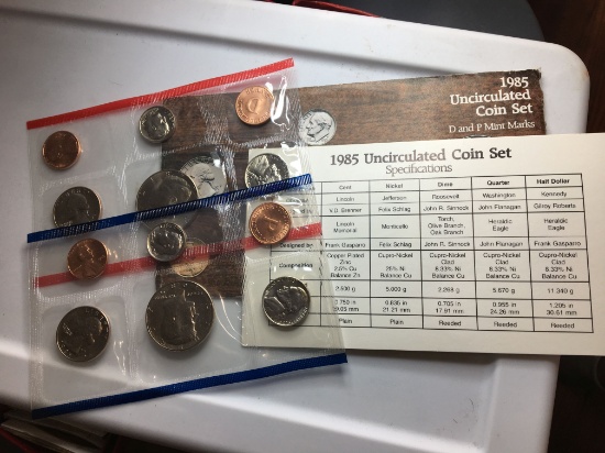 1985 Mint Set