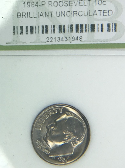 1984 P Roosevelt Dime