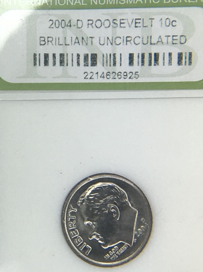 2004 D Roosevelt Dime