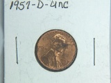 1957 D Lincoln Cent