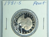 1981 S Susan B. Anthony Dollar