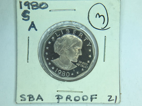 1980 S Susan B. Anthony Dollar