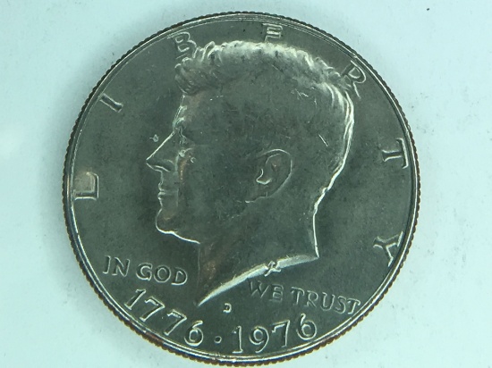 1776-1976 D Kennedy Half Dollar