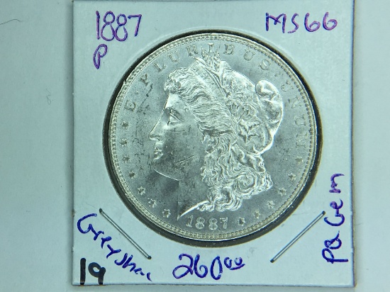 1887 P Morgan Dollar