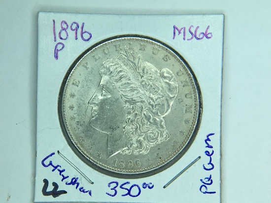 1896 P Morgan Dollar