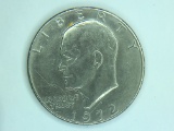 1972 D Eisenhower Dollar