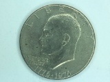 1776-1976 D Eisenhower Dollar