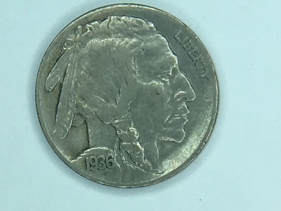 1936 – D Buffalo Nickel