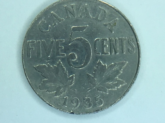 1935 Canadian Nickel