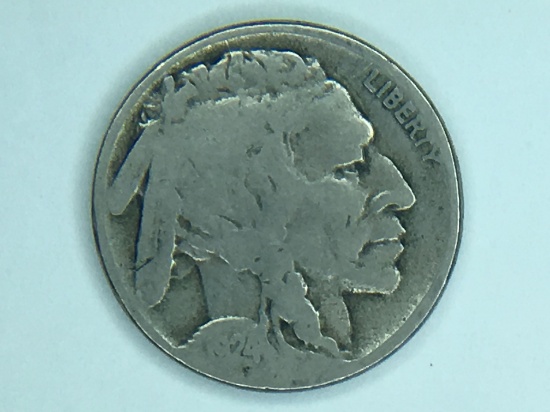 1924 – S Buffalo Nickel