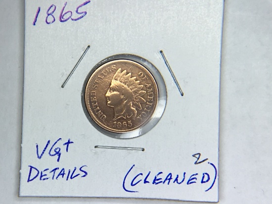 1865 Indian Head Cent