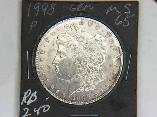1998 P Morgan Dollar