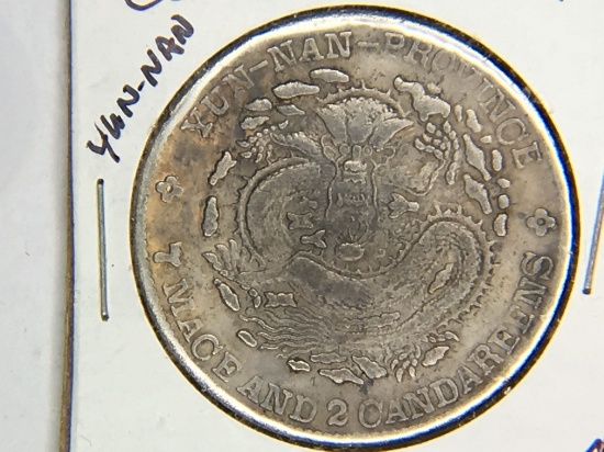 Chinese Yun Nan Providence Coin Coin